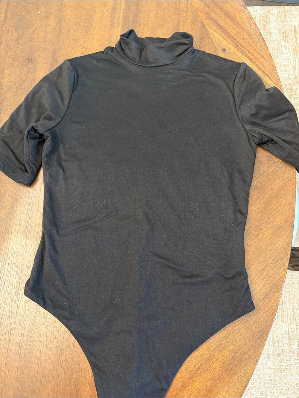 Bumpsuit Classic Black Turtleneck Bodysuit - Women